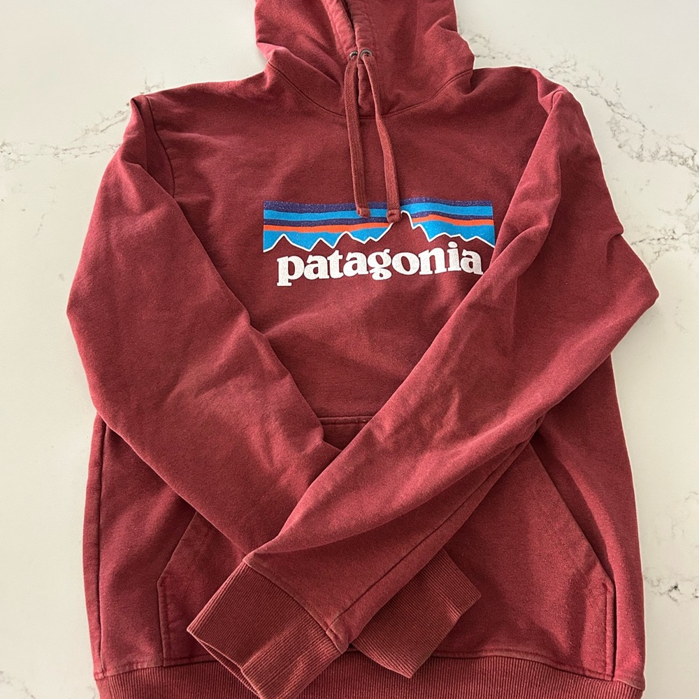 Patagonia Women’s Red Hoodie Sweater
